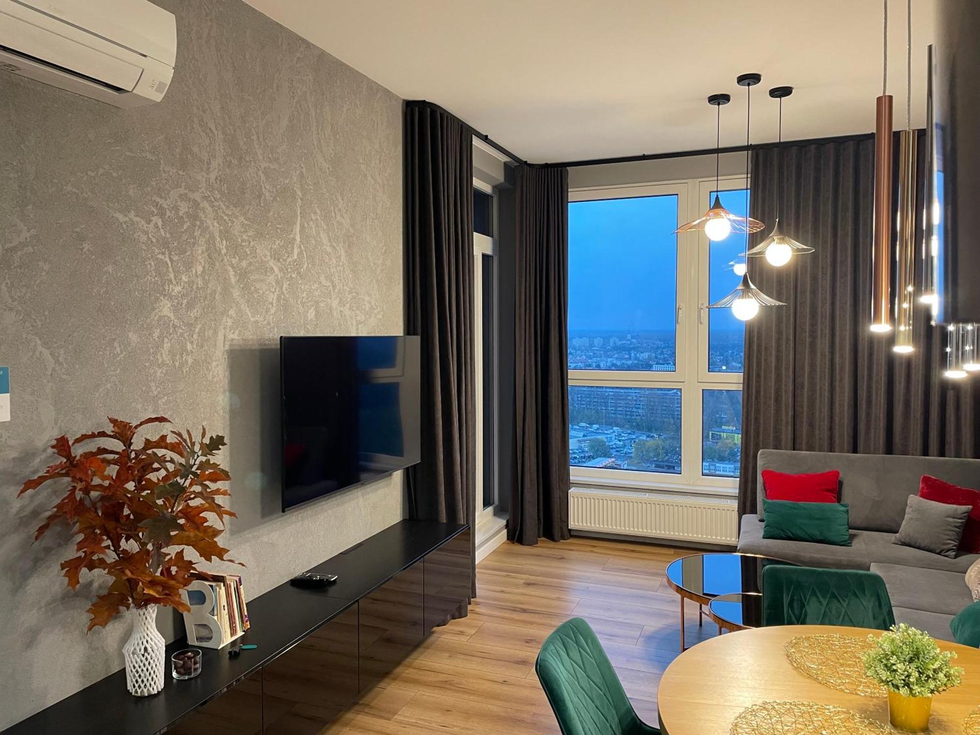 Praga 23Rd Floor High-Class Apartment Warsaw Ngoại thất bức ảnh